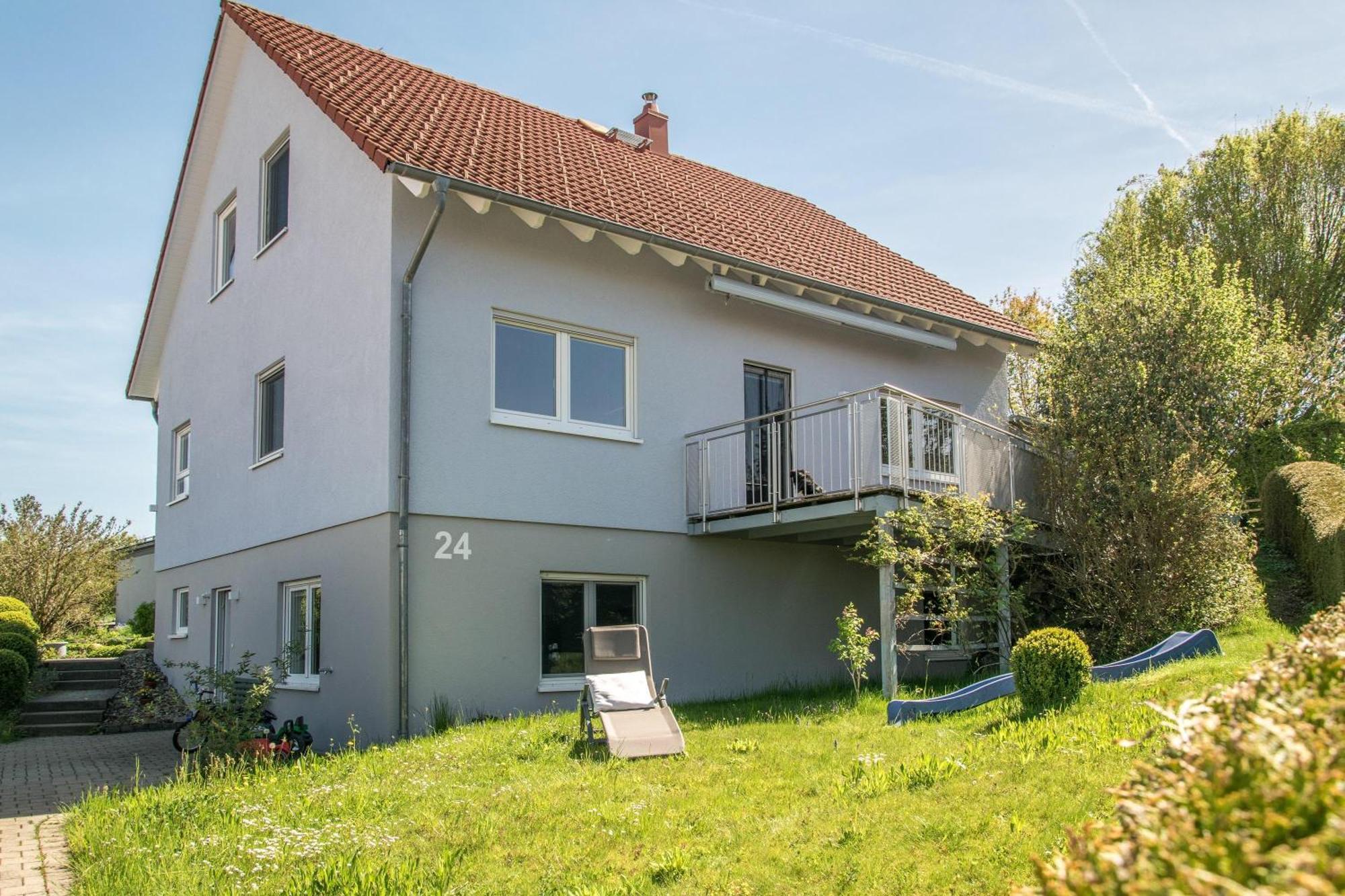 Ferienwohnung "Urlaub Bei Lina" Hergatz Ngoại thất bức ảnh